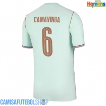 Camisa de time de futebol França Eduardo Camavinga #6 Replicas 2º Equipamento Mundo 2026 Manga Curta